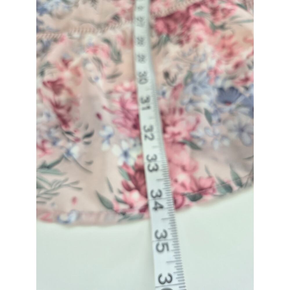 Umgee Knee Length Dress Small Floral Boho Bloomcore Pink Fairycore New Tiered - Picture 9 of 9